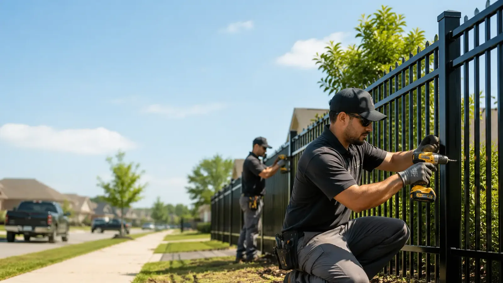 Metal Fence Installation in Churubusco, IN